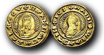 ancient gold coin